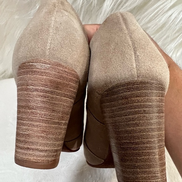 AUDREY BROOKE booties size 71/2M  cream - Picture 16 of 17